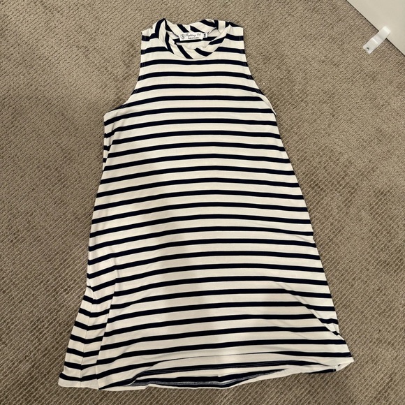 Fighting Eel Striped Swing Dress, M - Picture 5 of 5